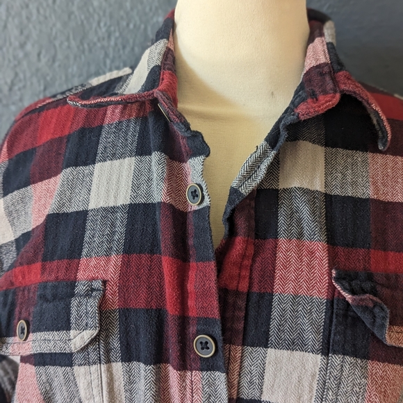 JACHS Men's Plaid Shirt Large Tall - Picture 5 of 11